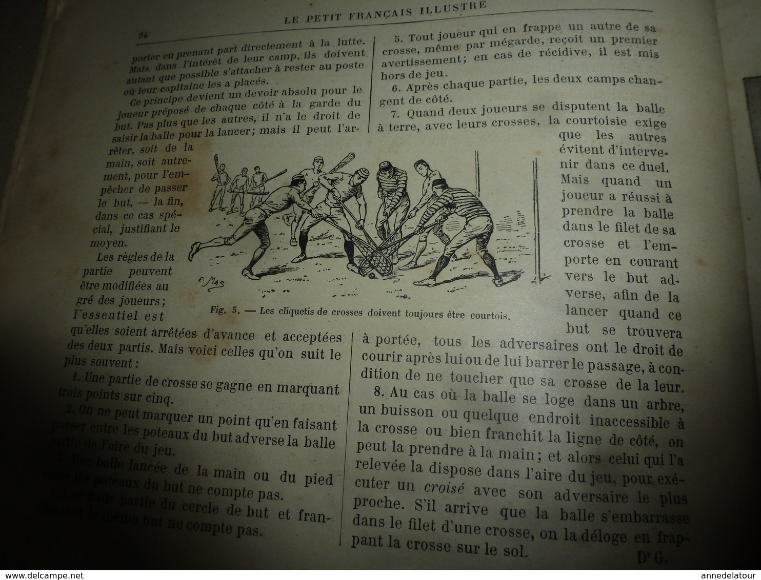 1890 Le Petit Français illustré:Ecole Diderot; Les jeux de PLAIN-AIR; Le lièvre d'Amérique; Pompéï ;etc