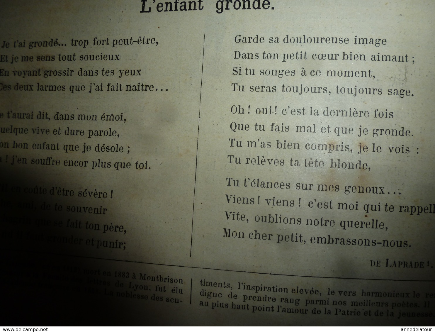 1890 Le Petit Français illustré:Ecole Diderot; Les jeux de PLAIN-AIR; Le lièvre d'Amérique; Pompéï ;etc