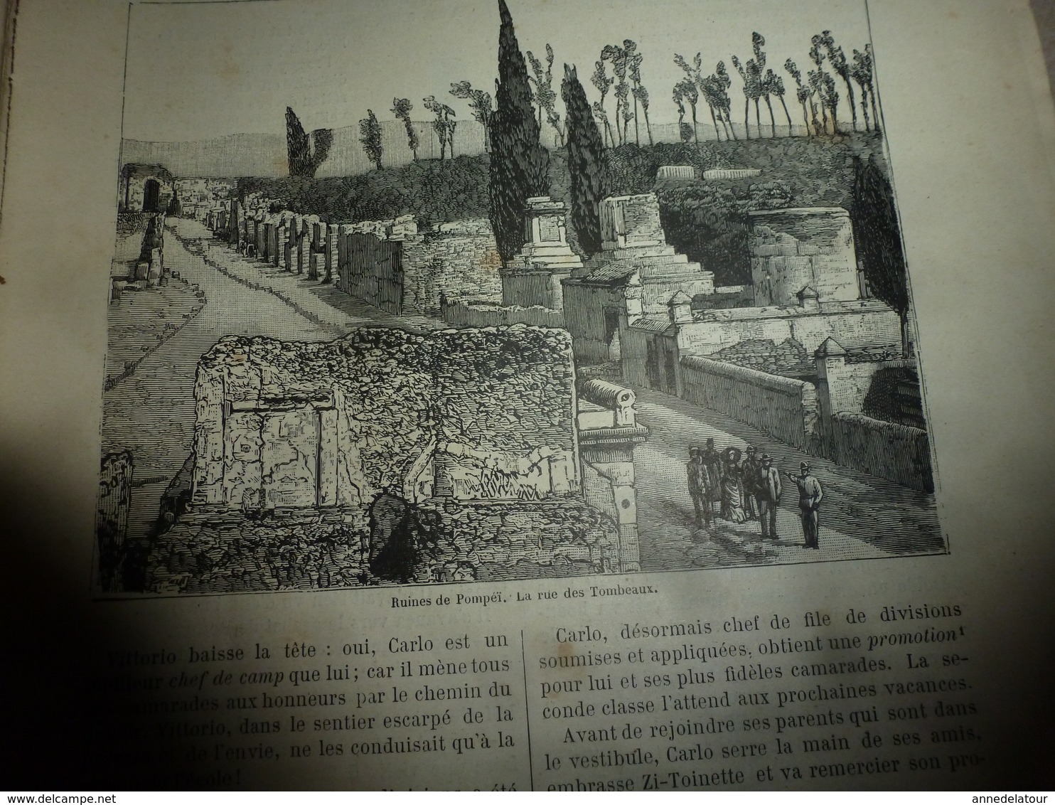 1890 Le Petit Français illustré:Ecole Diderot; Les jeux de PLAIN-AIR; Le lièvre d'Amérique; Pompéï ;etc