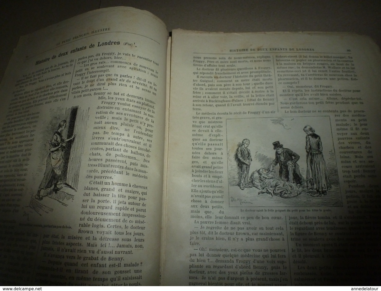 1890 Le Petit Français illustré:Ecole Diderot; Les jeux de PLAIN-AIR; Le lièvre d'Amérique; Pompéï ;etc