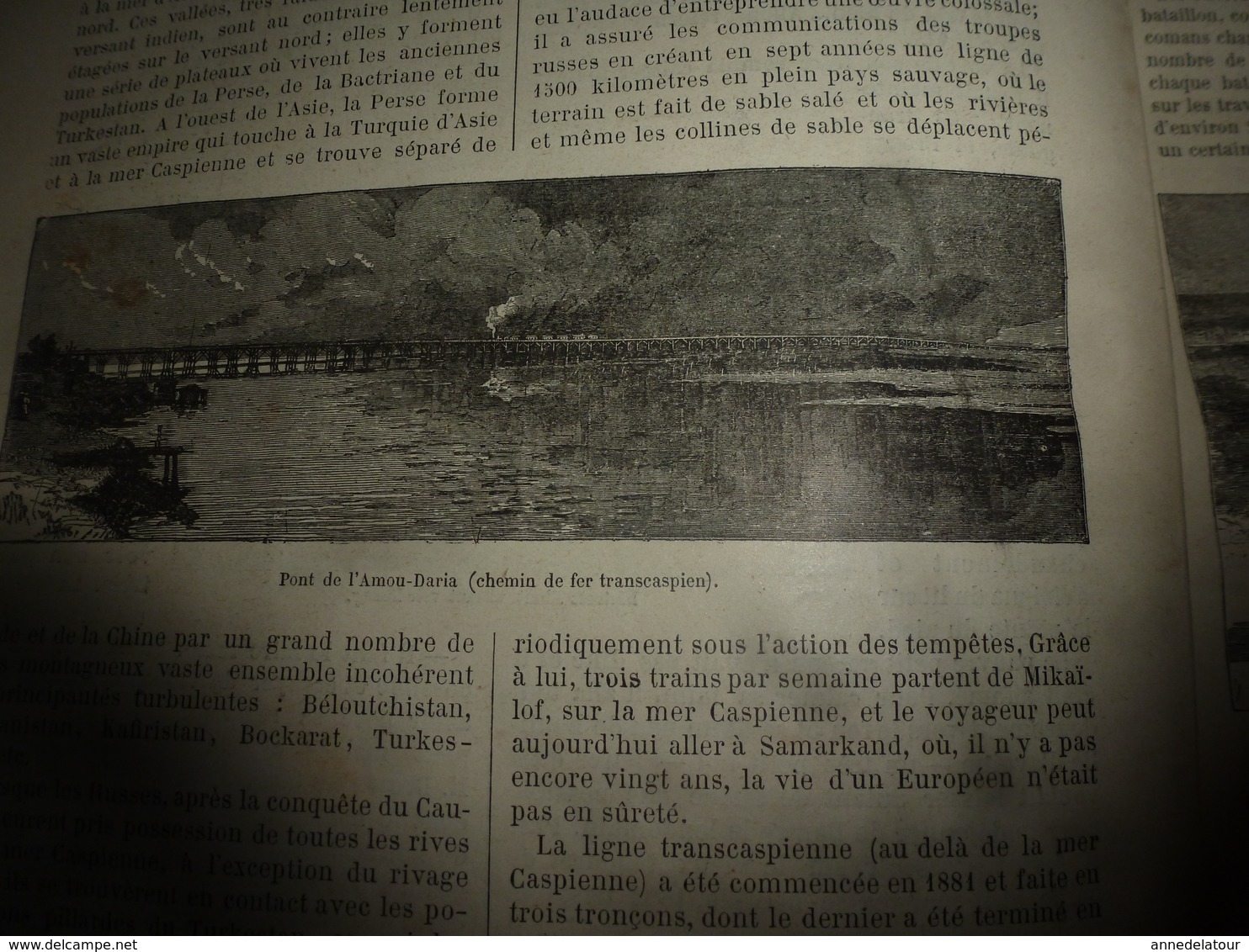 1890 Le Petit Français Illustré:BD; La Carte Souterraine De La France;Naples (Napoli) Et Vésuve;Pont De L'Amou-Daria;etc - 1850 - 1899