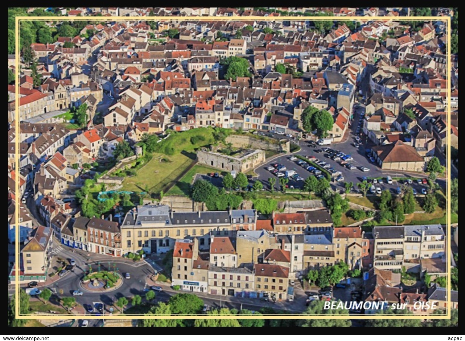 95  BEAUMONT  Sur  OISE     ..  Vue Sur La Ville - Beaumont Sur Oise