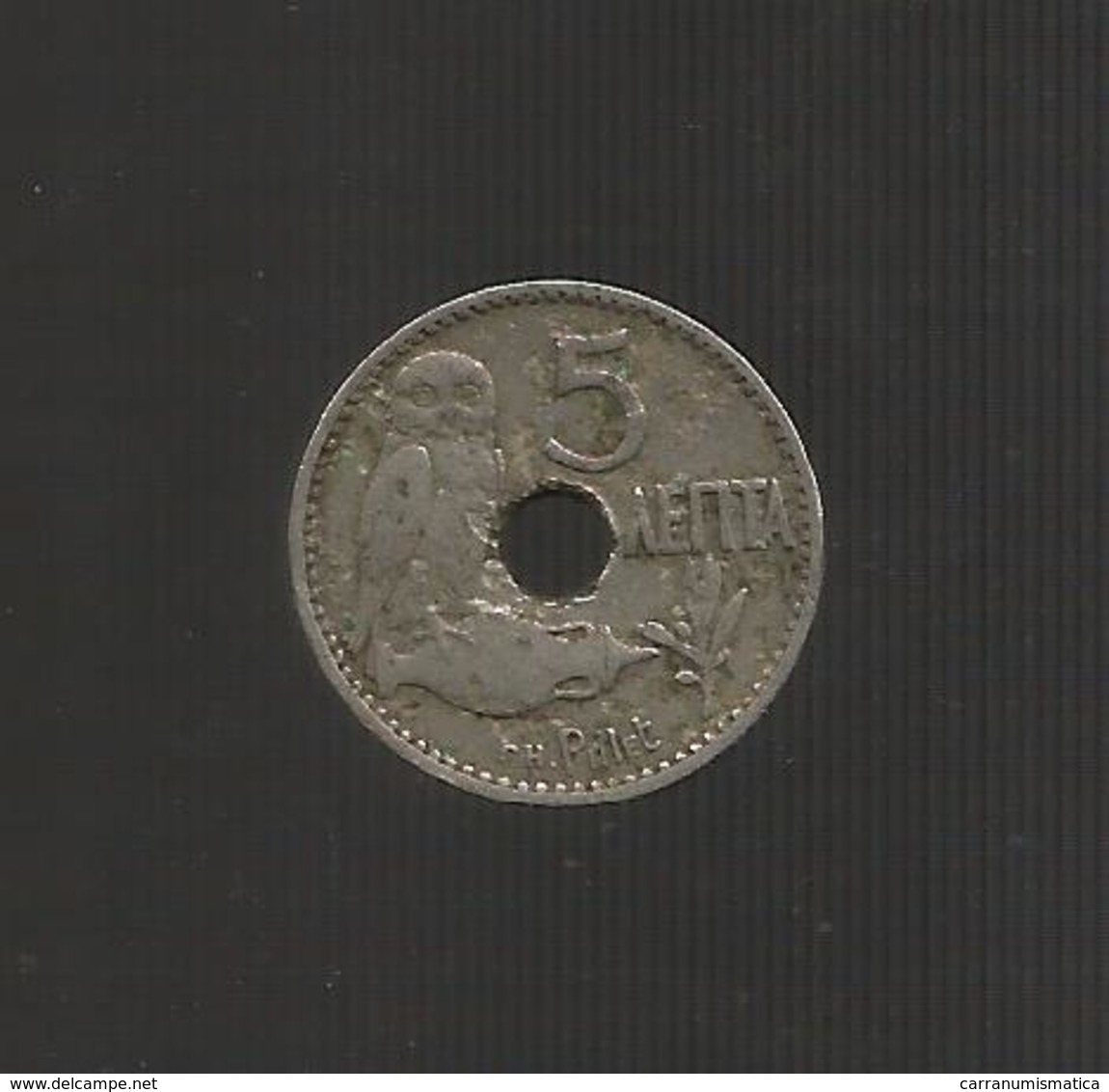 GRECIA / GREECE - 5 LEPTA (1912) - Grecia