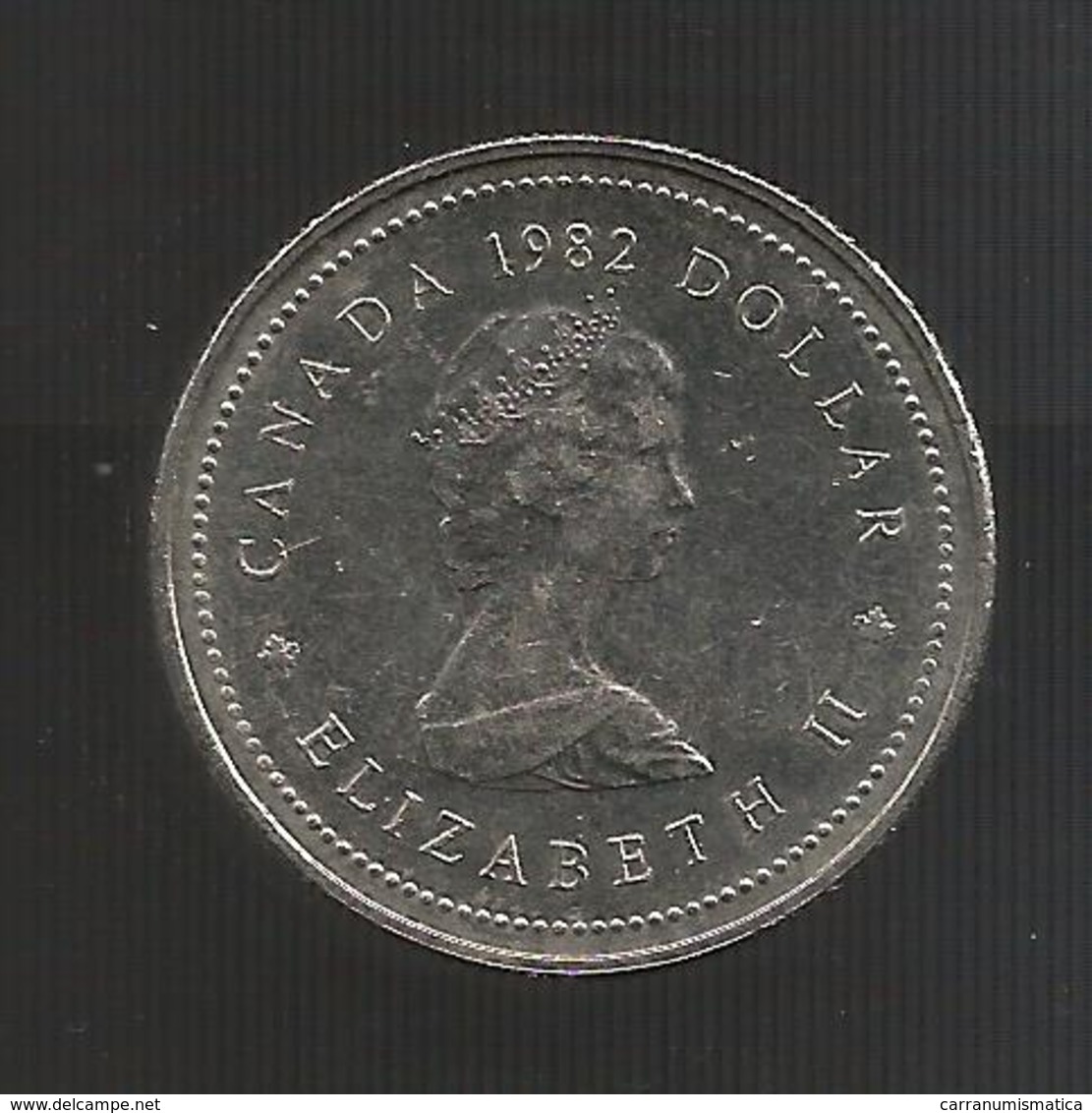 CANADA - ONE DOLLAR ( 1982 ) CONSTITUTION - COSTITUZIONE - Canada