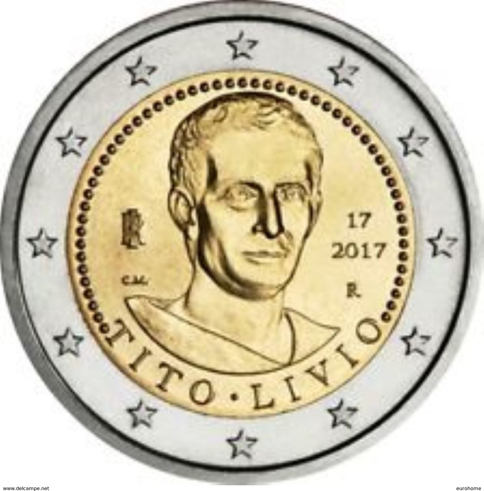 Italie  2017    2 Euro Commemo  Livio Tito      UNC Uit De Rol  UNC Du Rouleaux !!!! - Italie