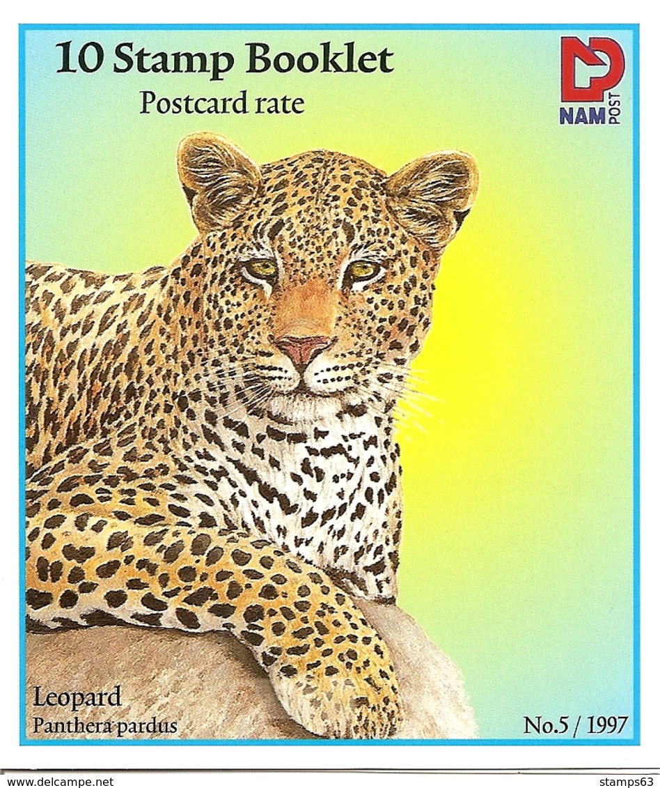 NABIMIA, 1997, Booklet 7, Leopard - Namibia (1990- ...)