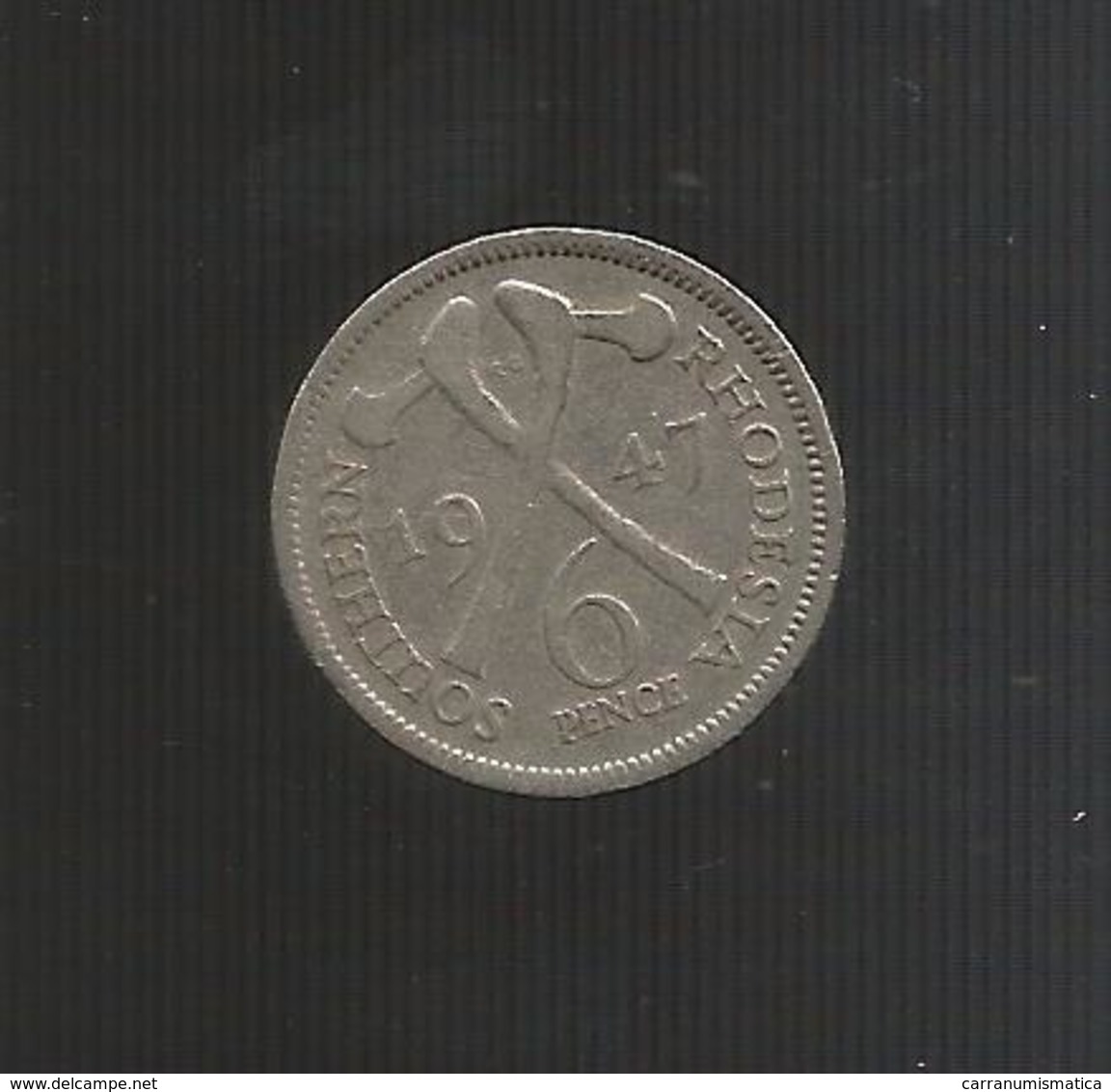 RHODESIA - 6 PENCE (1947) GEORGE VI - Rhodesia