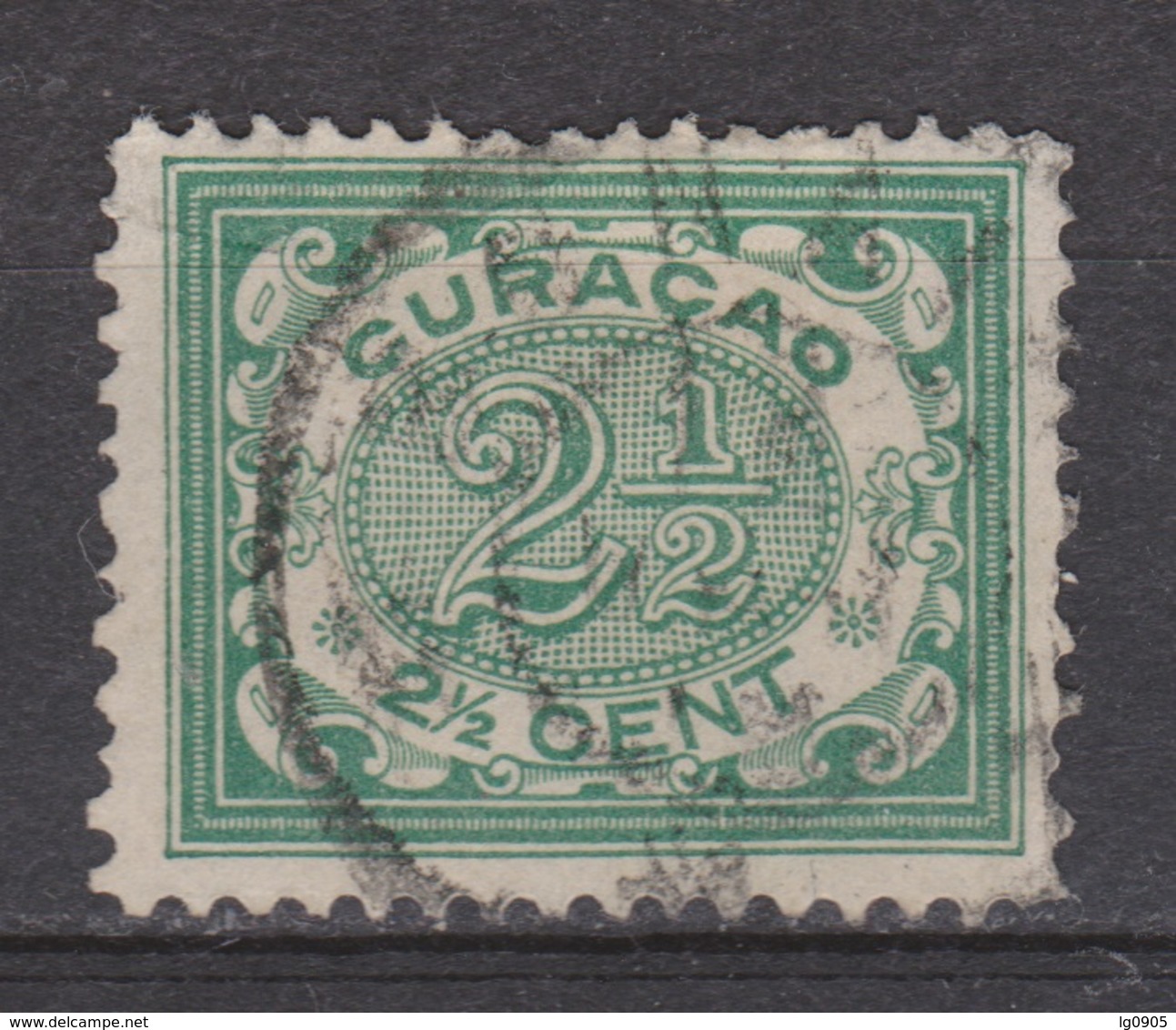 Nederlandse Antillen Curacao 31 Used ; Cijfer Cipher Cifra Cifre 1904 LOOK NOW FOR VERY FINE COLLECTION CURACAO - Niederländische Antillen, Curaçao, Aruba