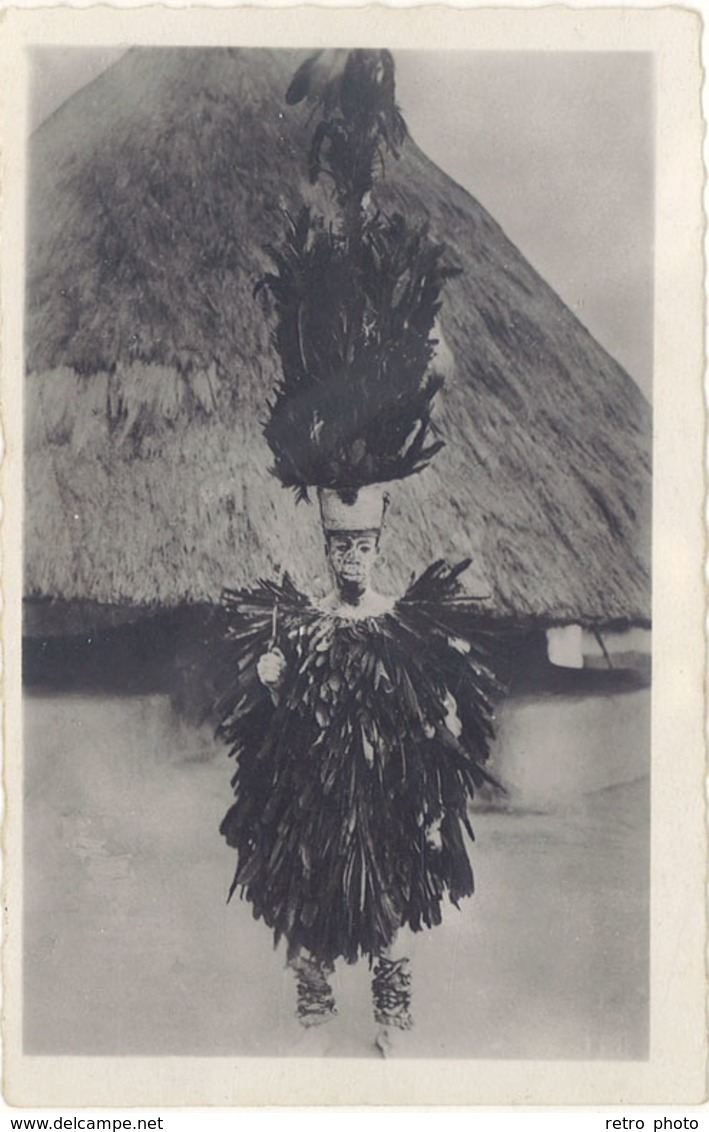 Cpa Afrique, Guinée – A.O.F. Danseur Thomas - Ethiopia