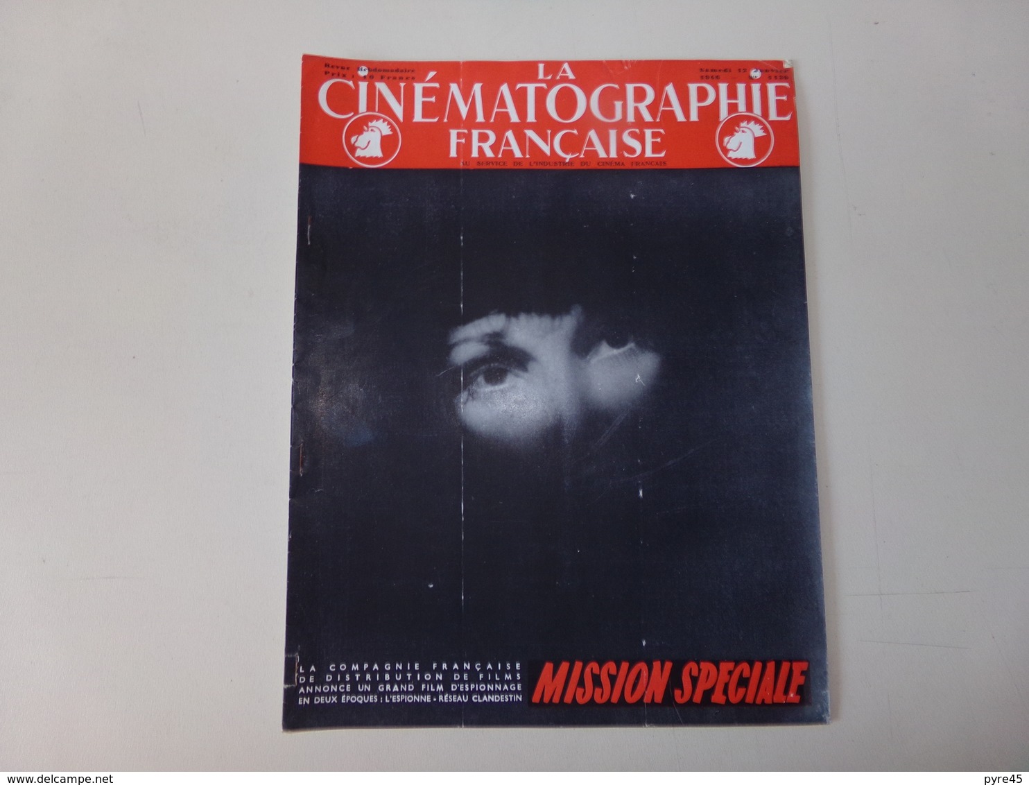 Magazine " La Cinématographie Française " N° 1139 Janvier 1946 " Mission Spéciale " - Zeitschriften