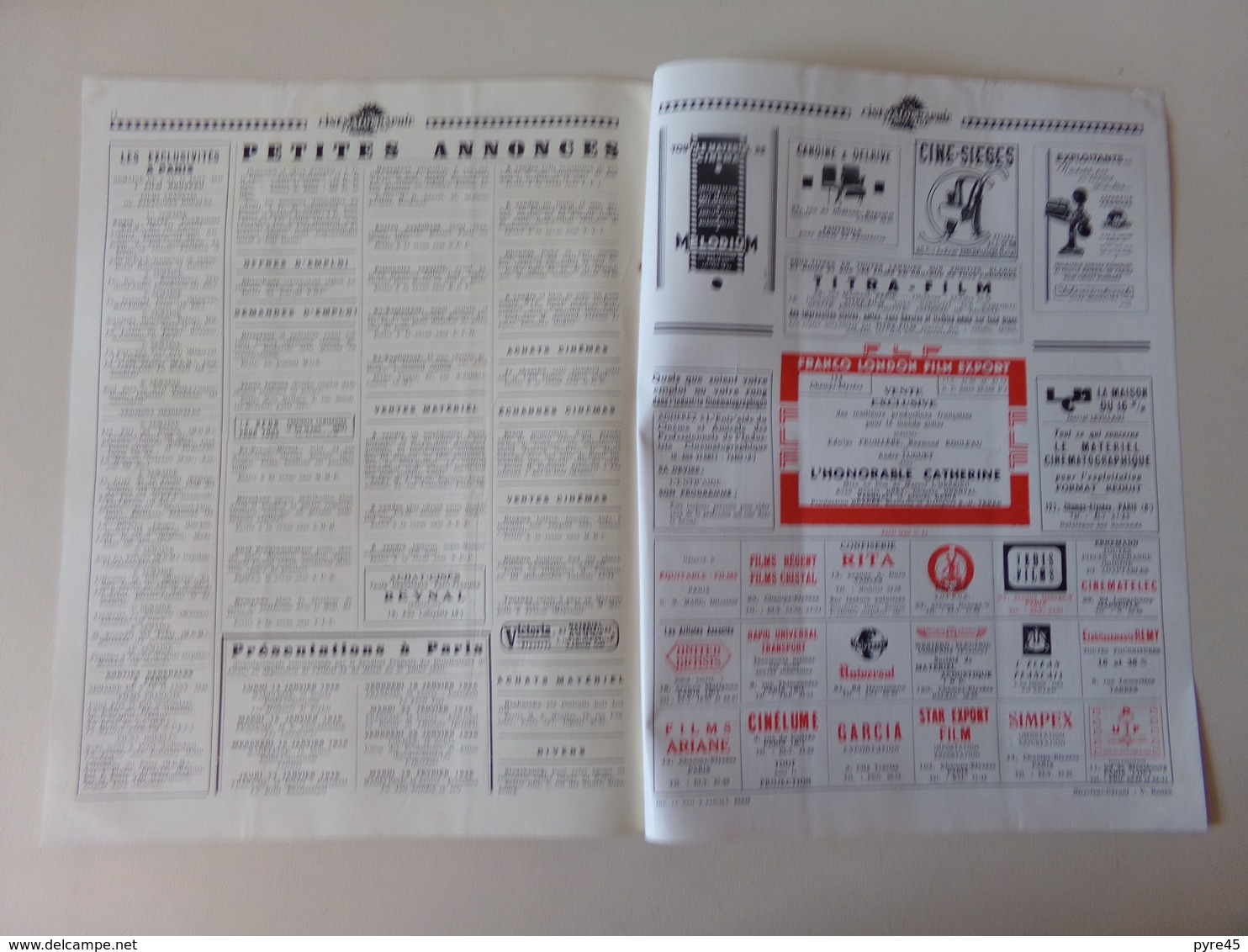 Magazine " La Cinématographie Française " N° 1139 Janvier 1946 " Mission Spéciale " - Zeitschriften