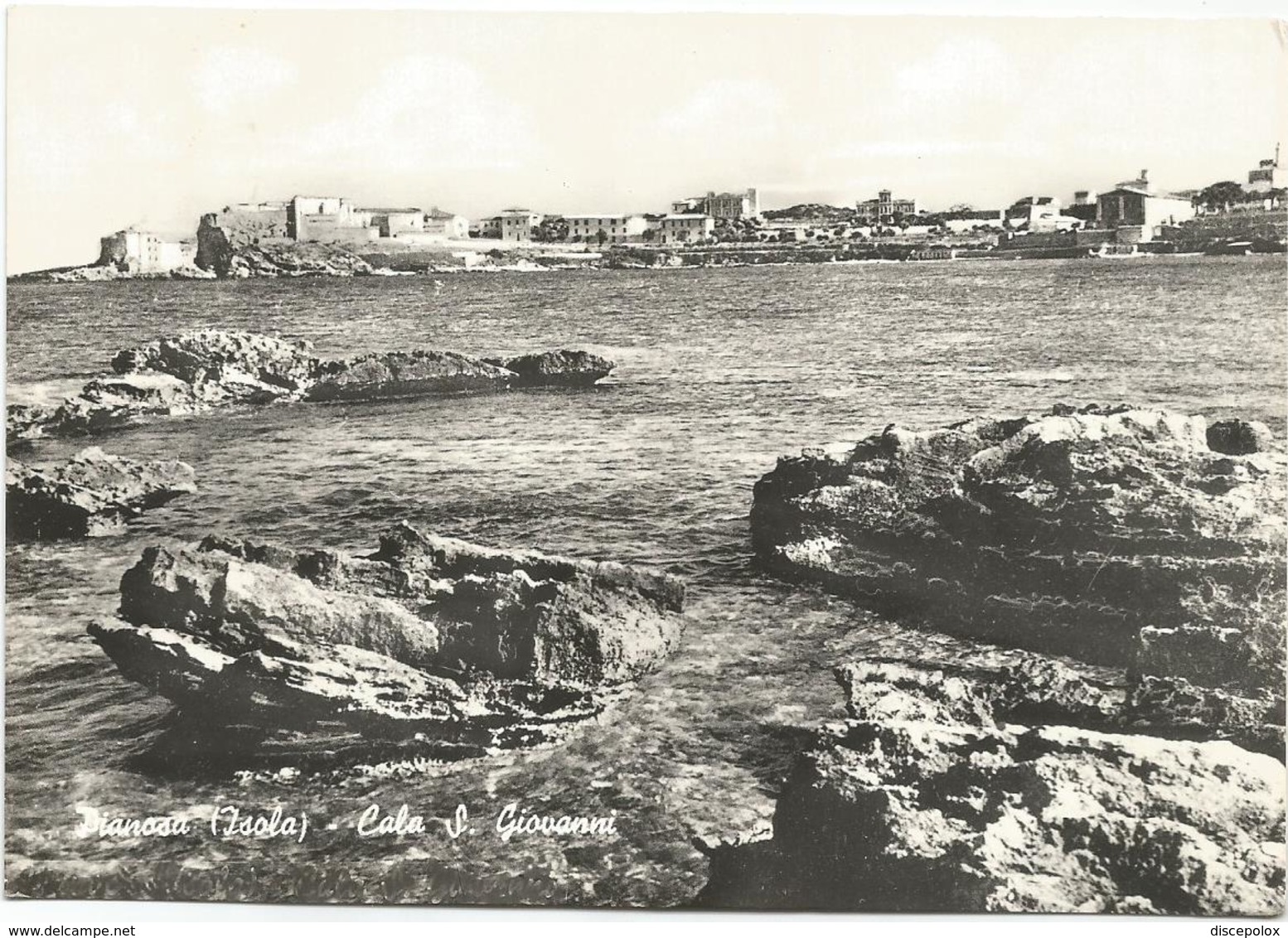 X3535 Isola Di Pianosa (Livorno) - Cala San Giovanni - Panorama / Viaggiata 1960 - Andere & Zonder Classificatie