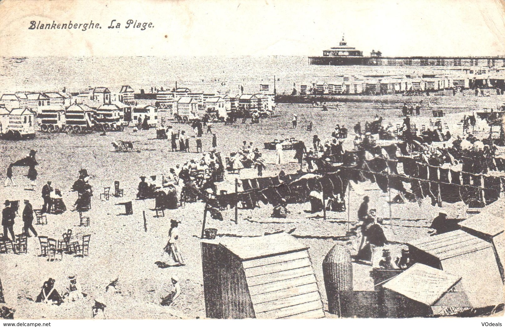 Blankenberge - CPA - La Plage - Blankenberge