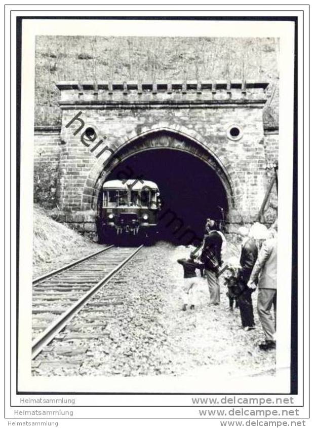 Bischoffsroder Tunnel 1969 - Foto 7,5cm X 10,5cm - Trains