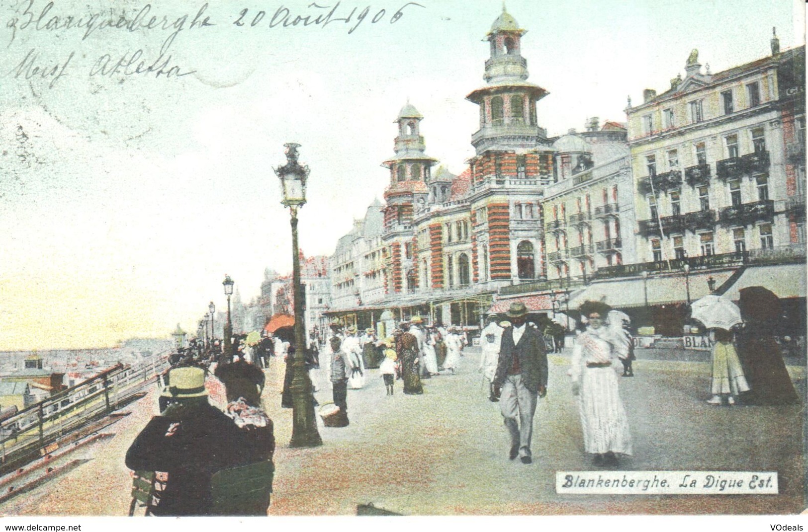 Blankenberge - CPA - La Digue Est - Blankenberge