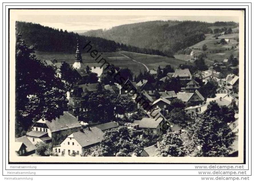 Seiffen - Erzgebirge - Panorama - Foto-Handabzug - Seiffen