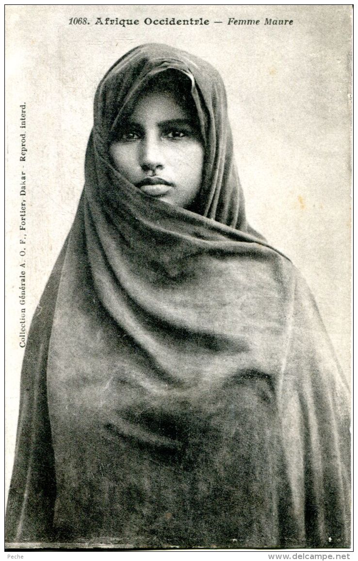 N°63990 -cpa Afrique Occidentale -femme Maure- - Non Classés