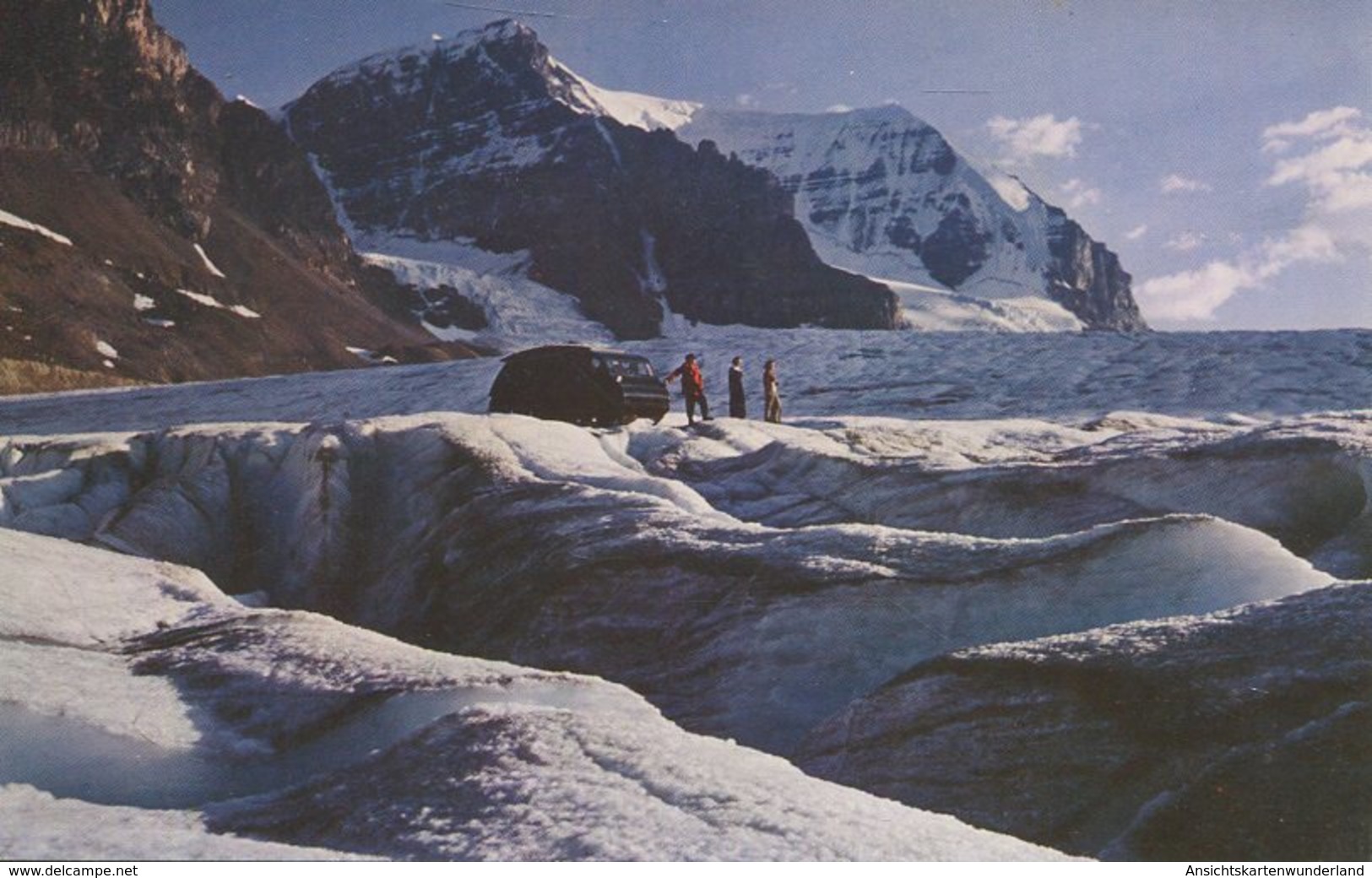 004705  Snowmobile On Athabasca Glacier, Columbia Icefields, Jasper National Park - Sonstige & Ohne Zuordnung