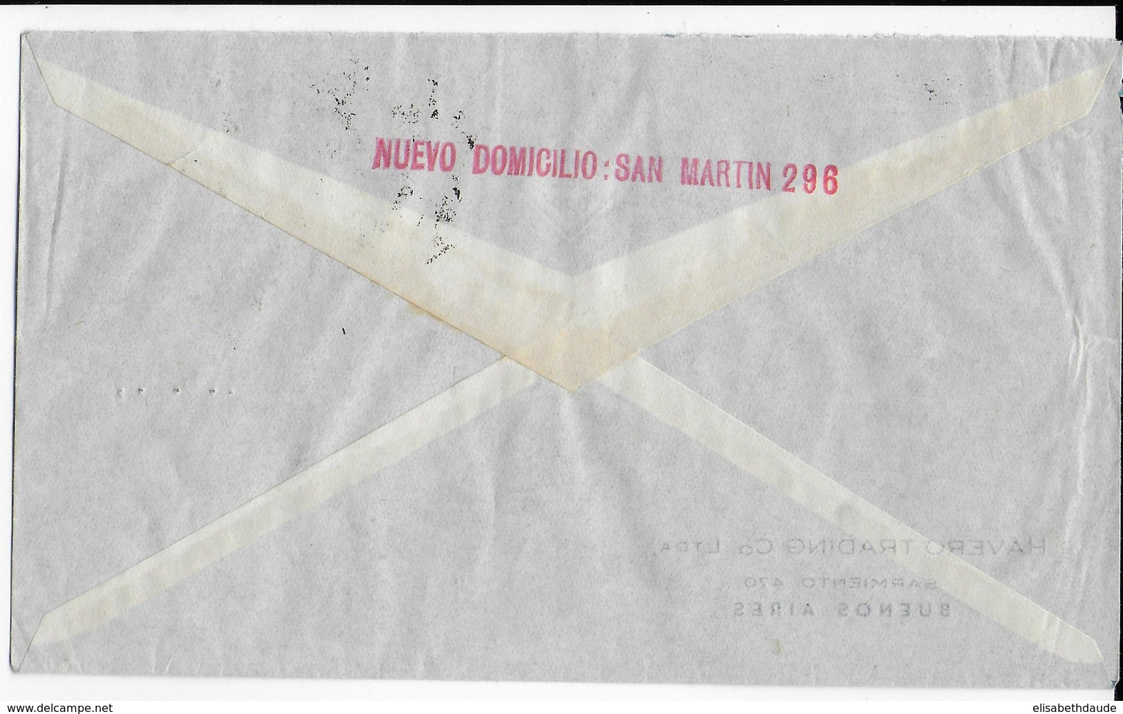 ARGENTINA - 1938 - ENVELOPPE Par AVION CONDOR De BUENOS AIRES => LEIPZIG (ALLEMAGNE) - Storia Postale