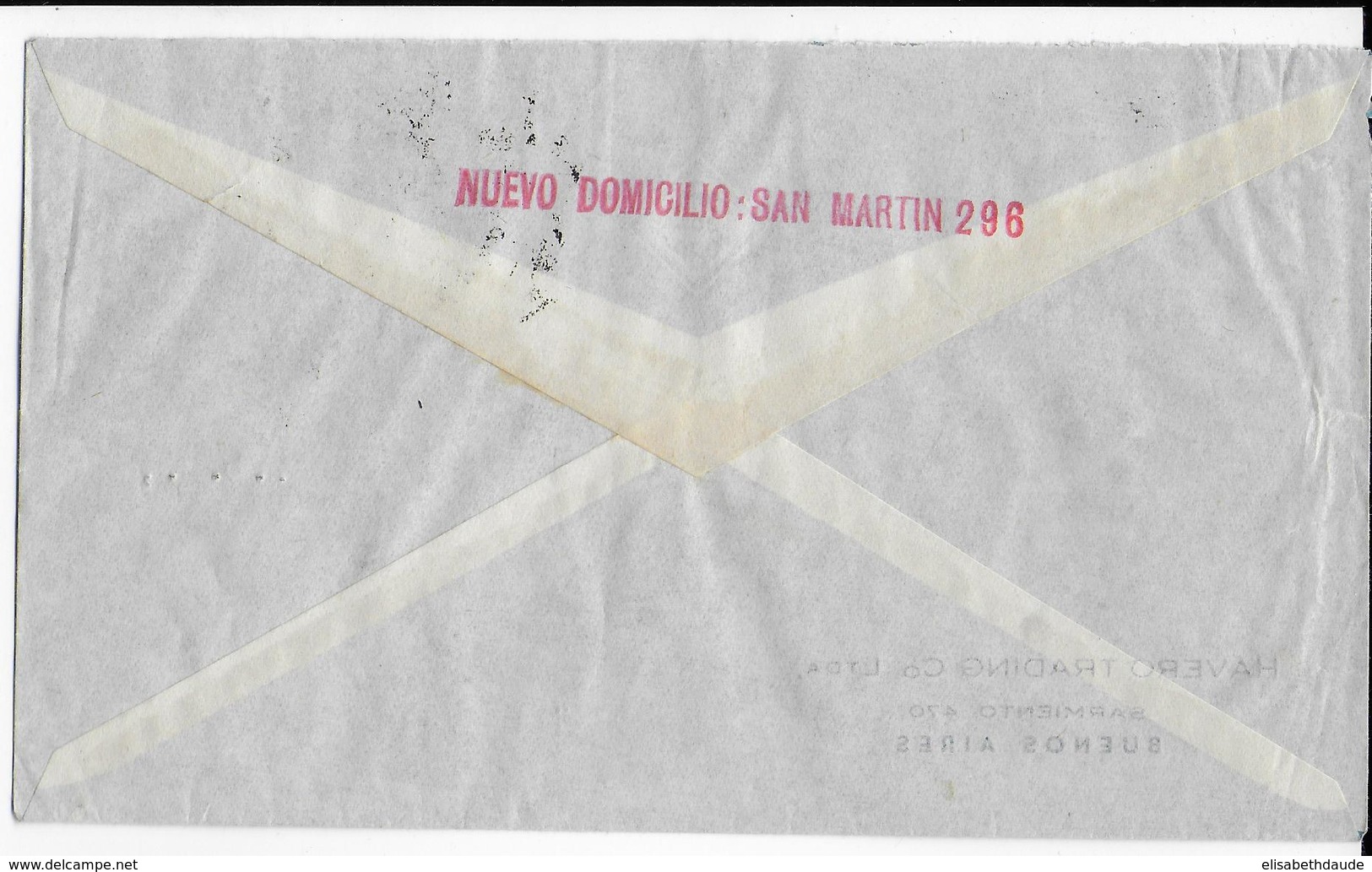 ARGENTINA - 1938 - ENVELOPPE Par AVION CONDOR De BUENOS AIRES => LEIPZIG (ALLEMAGNE) - Lettres & Documents