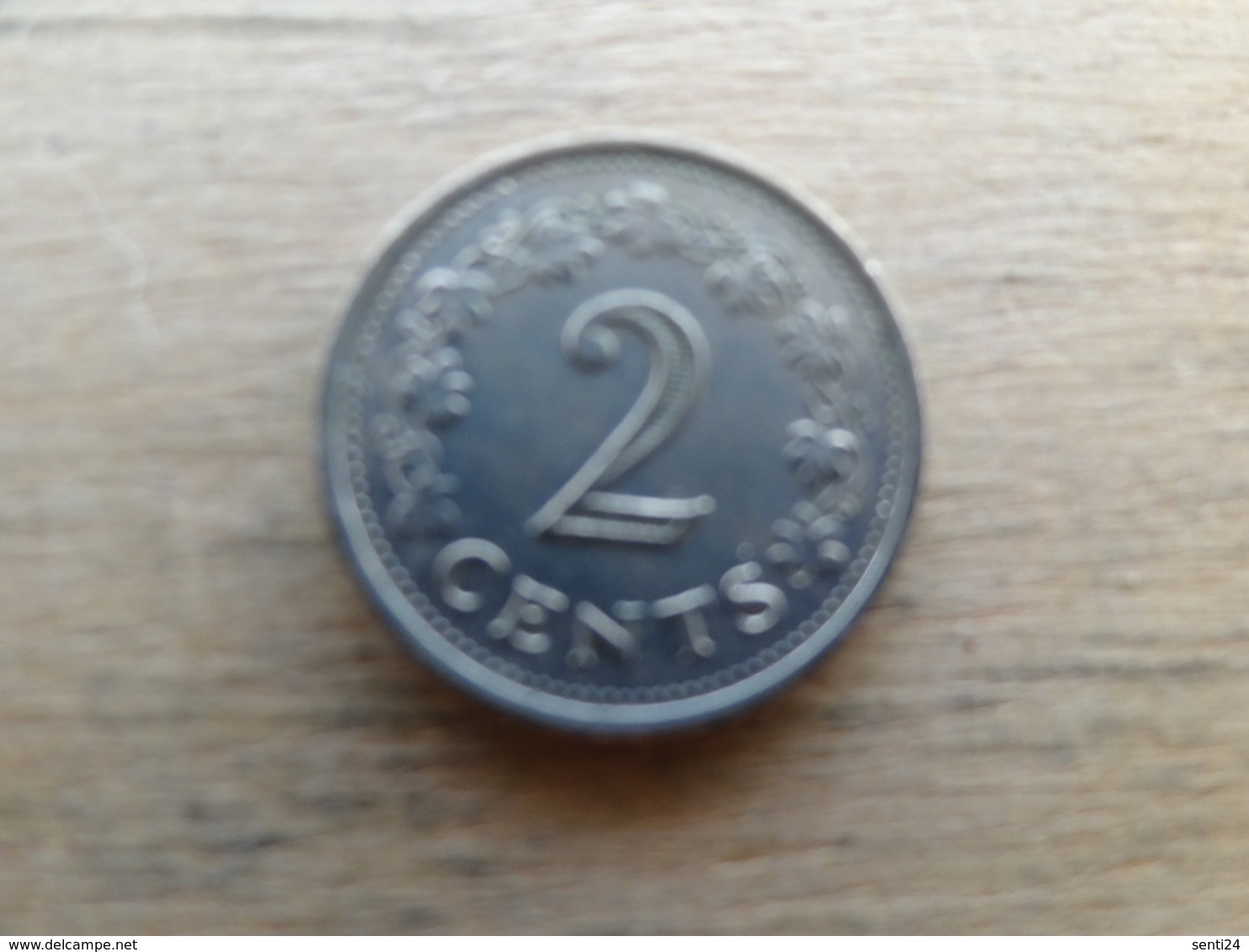 Malte  2  Cents  1972  Km 9 - Malta