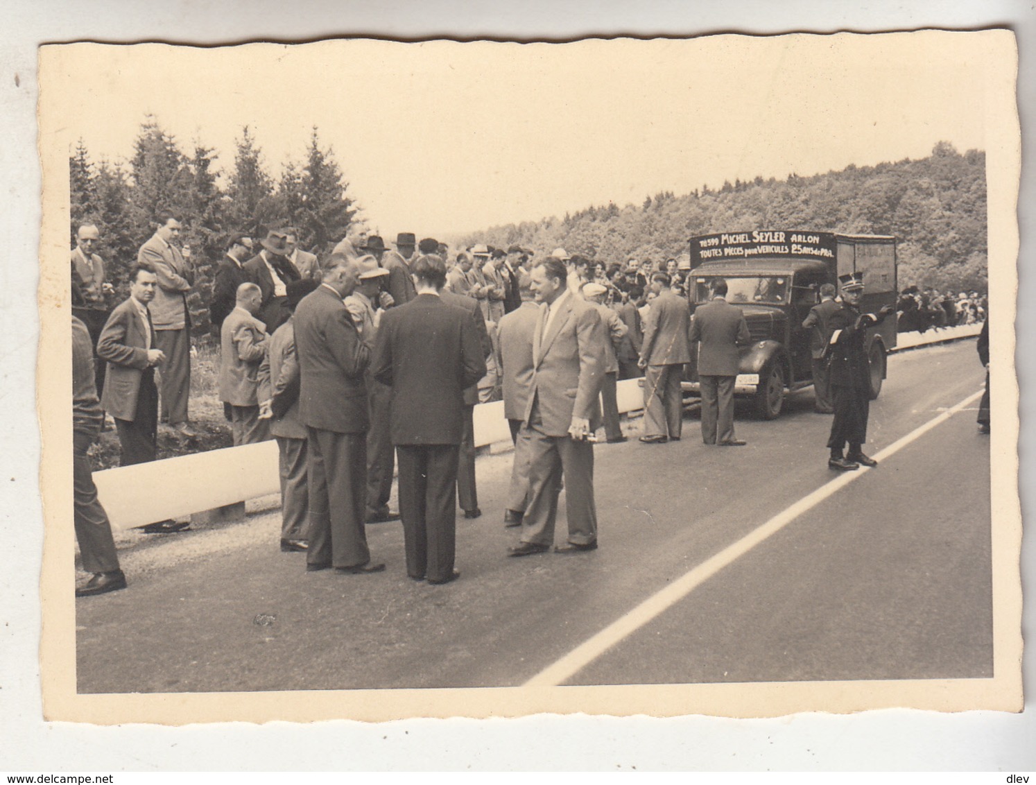 Camion Michel Seyler, Arlon - Très Animé - Photo Originale Format 7 X 10 Cm - Cars