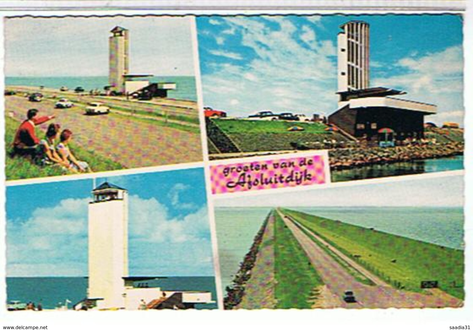 AFSLUITDIJK  CPSM 9X14 - Den Oever (& Afsluitdijk)