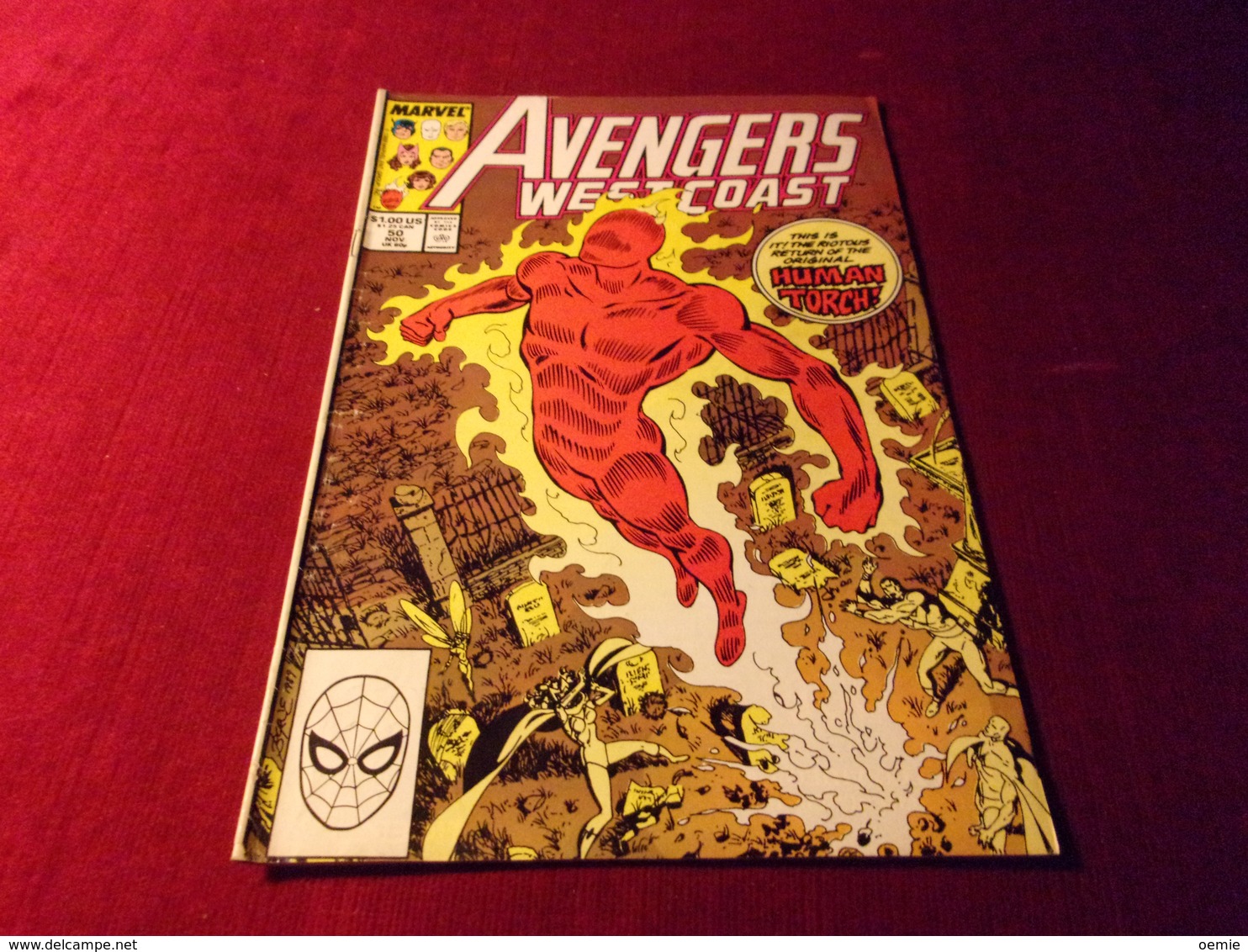 AVENGERS     WEST COAST    50 NOV - Marvel