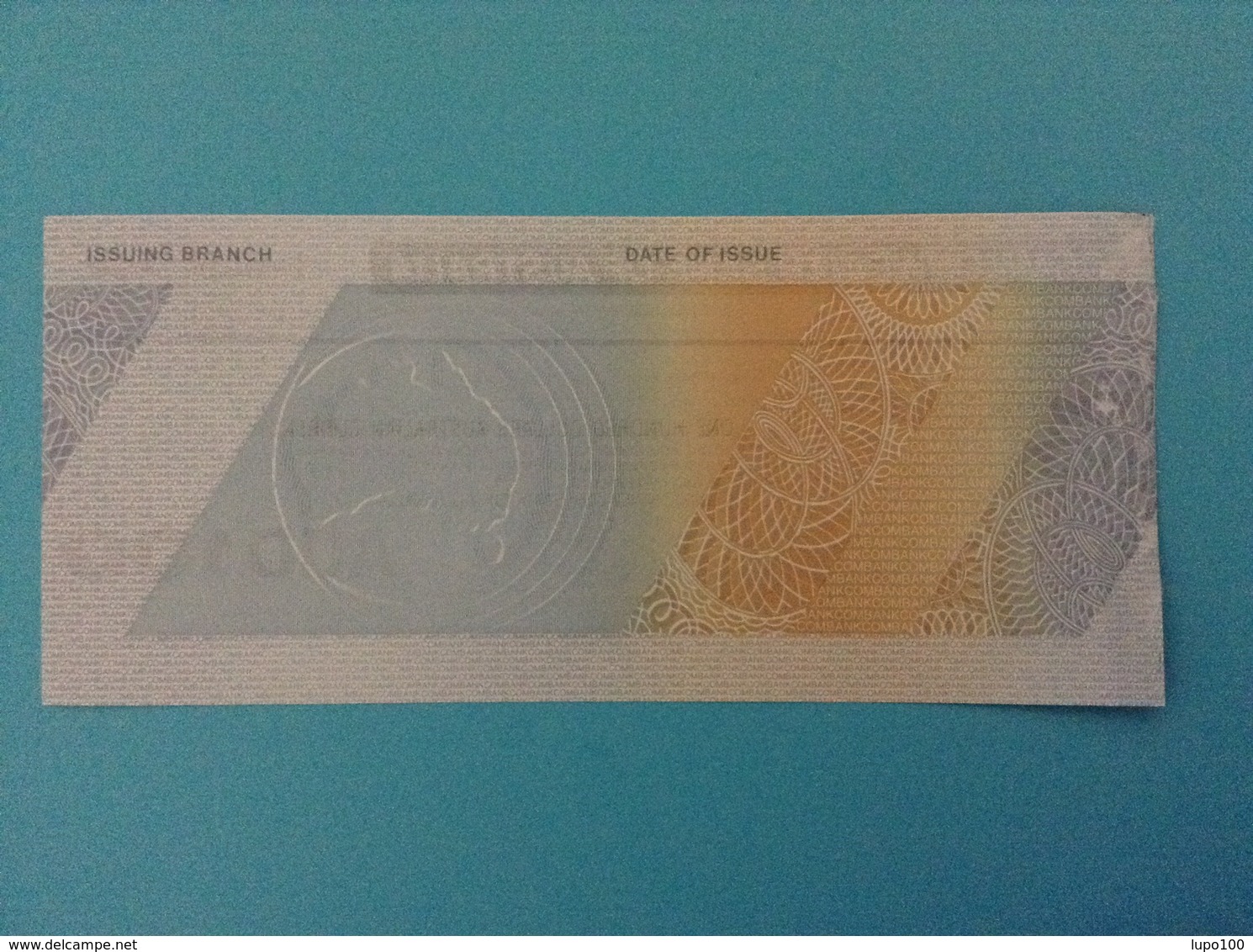 100 TRAVELLERS CHEQUE SPECIMEN ONE HUNDRED DOLLARS AUSTRALIAN CURRENCY COMMONWEALTH BANK OF AUSTRALIA - Specimen