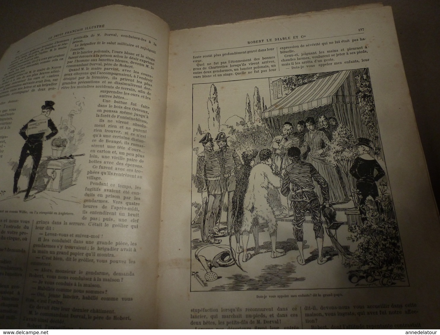 1890 Le Petit Français illustré:Alger; Les barbiers de Bobo-Dioulasou; Le cheval et les espèces; etc