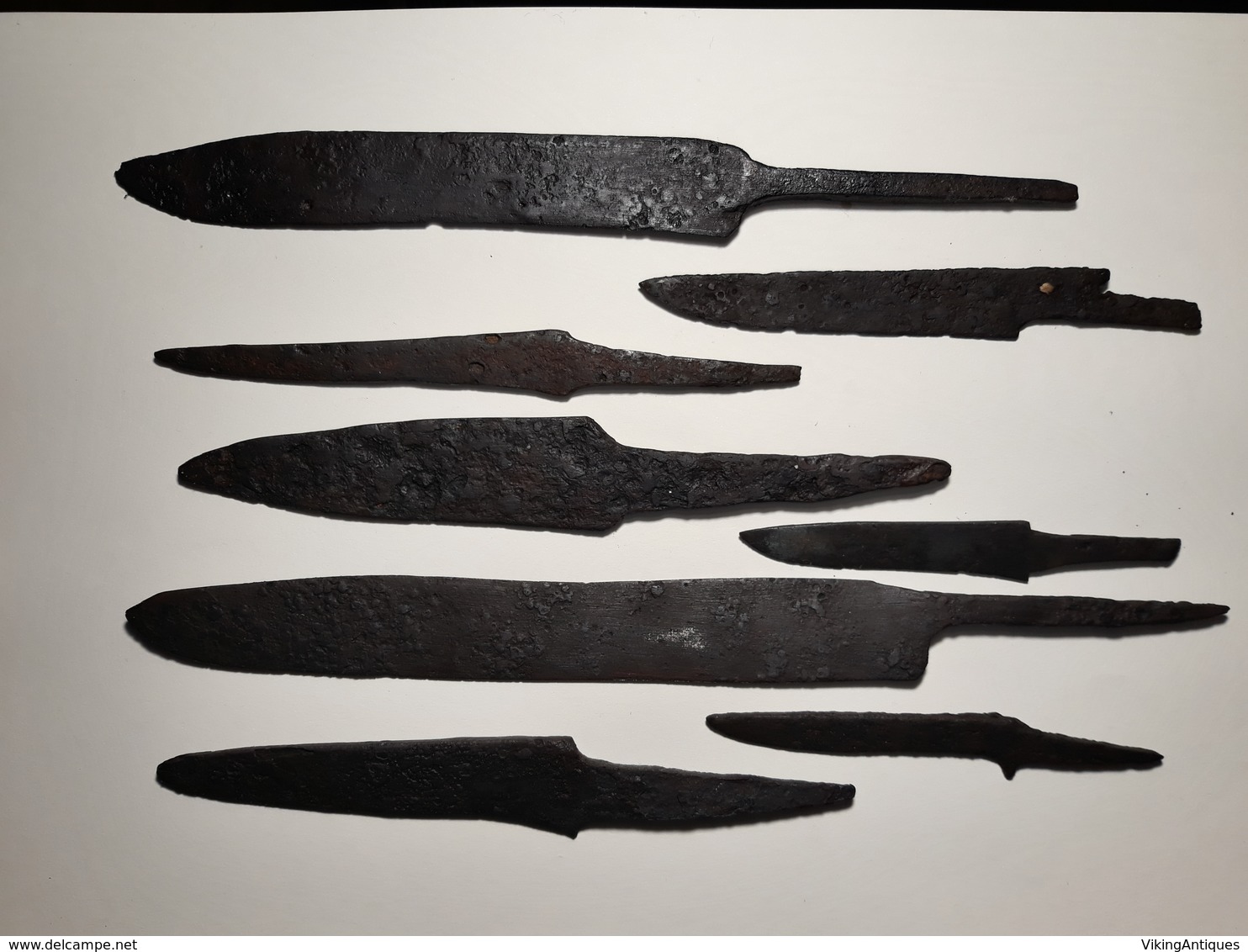 Collection Viking Combat Knifes 9-10 Century - Archéologie
