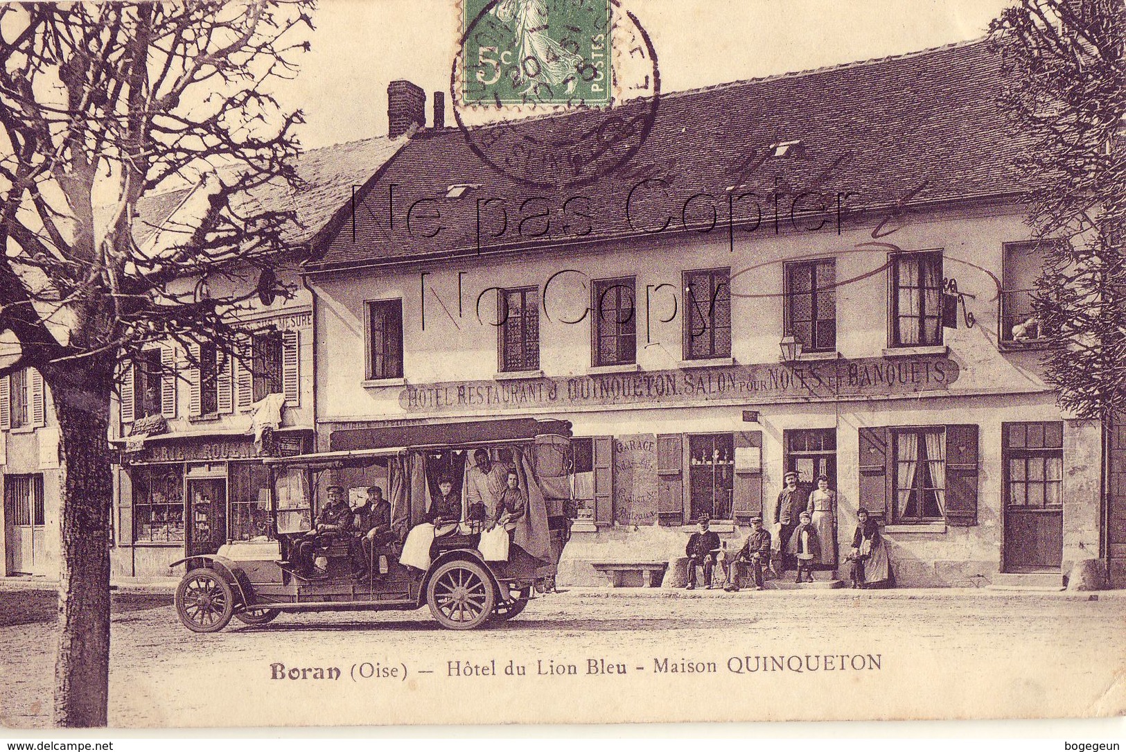 60 BORAN Hôtel Du Lion Bleu Maison QUIN QUETON - Boran-sur-Oise