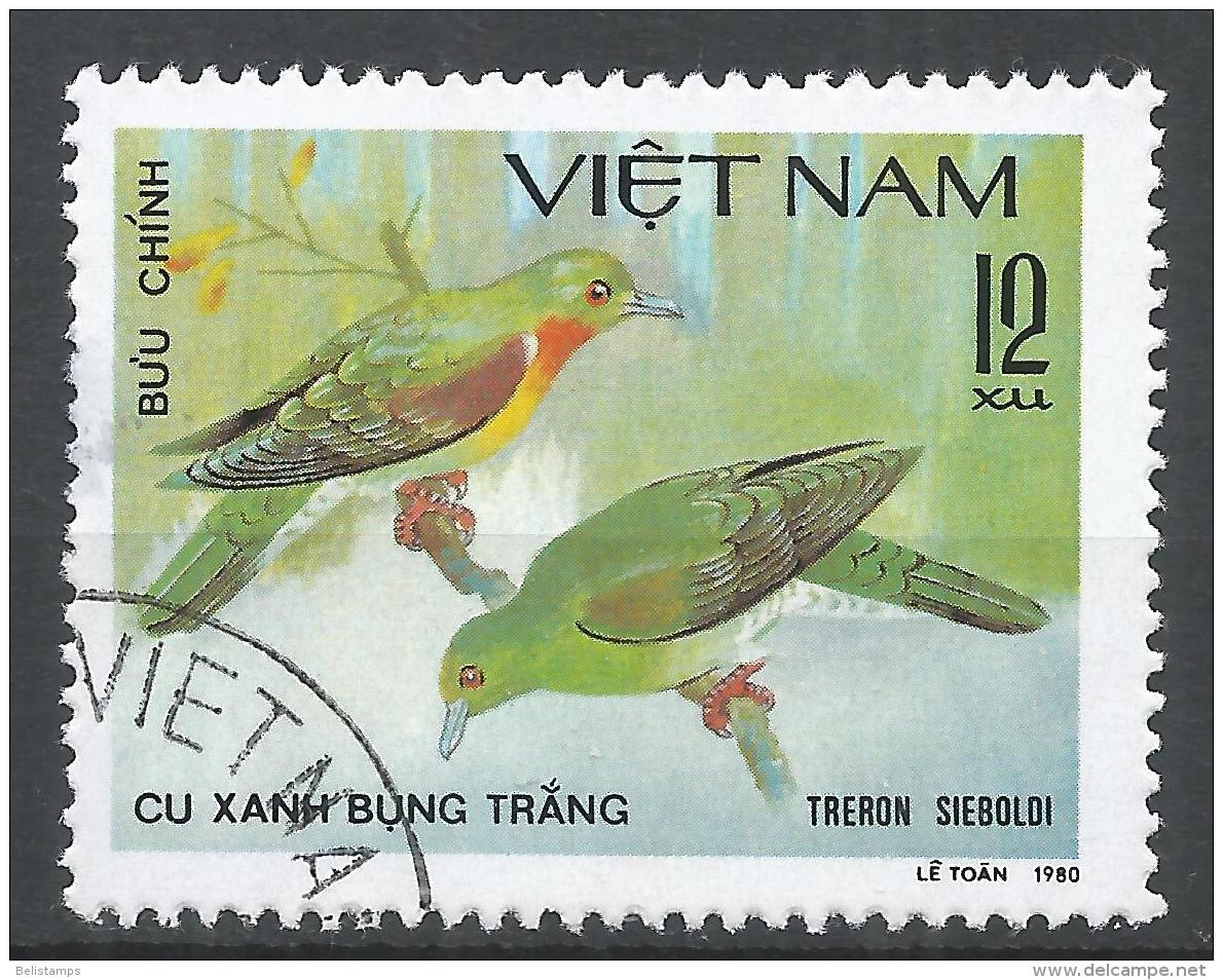 Viet Nam Democratic Republic 1981. Scott #1124 (U) Treron Sieboldi, Bird * - Vietnam