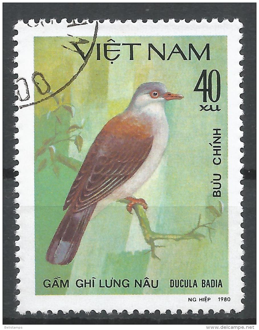 Viet Nam Democratic Republic 1981. Scott #1128 (U) Ducula Badia, Bird * - Viêt-Nam