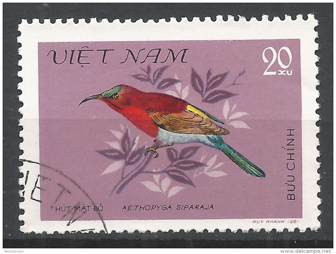 Viet Nam Democratic Republic 1981. Scott #1132 (U) Nectar-sucking Bird * - Viêt-Nam