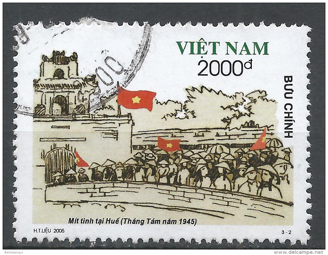 Viet Nam Democratic Republic 2005. Scott #3256 (U) August Revolution, 60th Anniv. * - Viêt-Nam