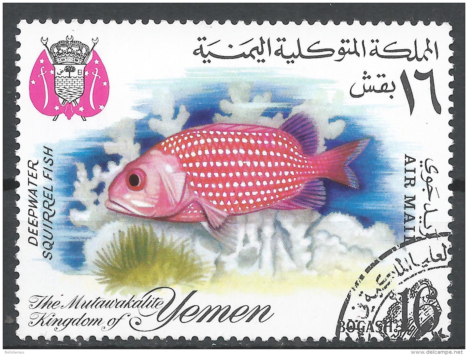 Kingdom Of Yemen 1970. #H (U) Deepwater Squirrel Fish - Yémen