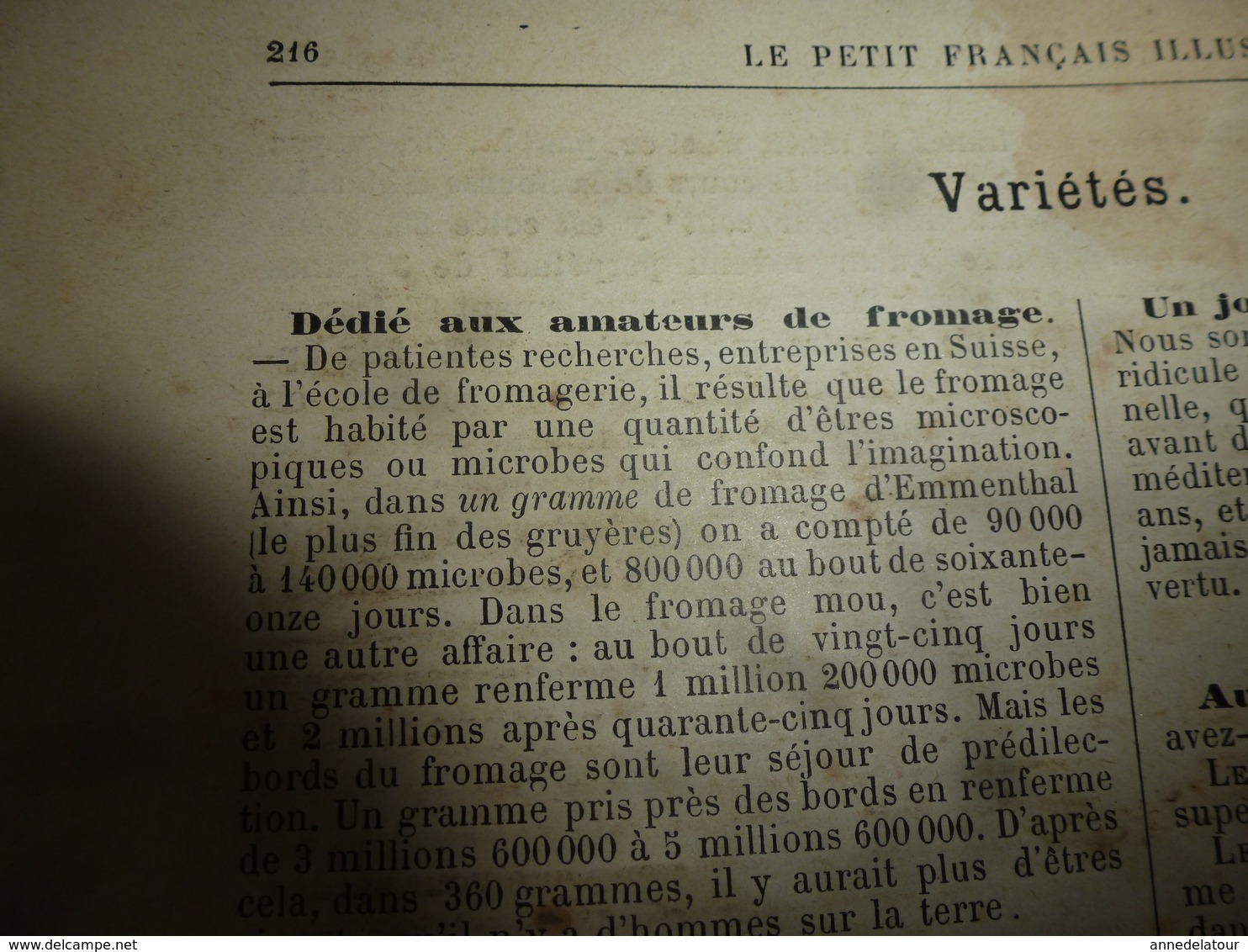 1890 Le Petit Français illustré:Buenos-Ayres;Le père Latapie à Gruchy-en-Valois;Turenne et l'enfant; L'eau à Paris;etc