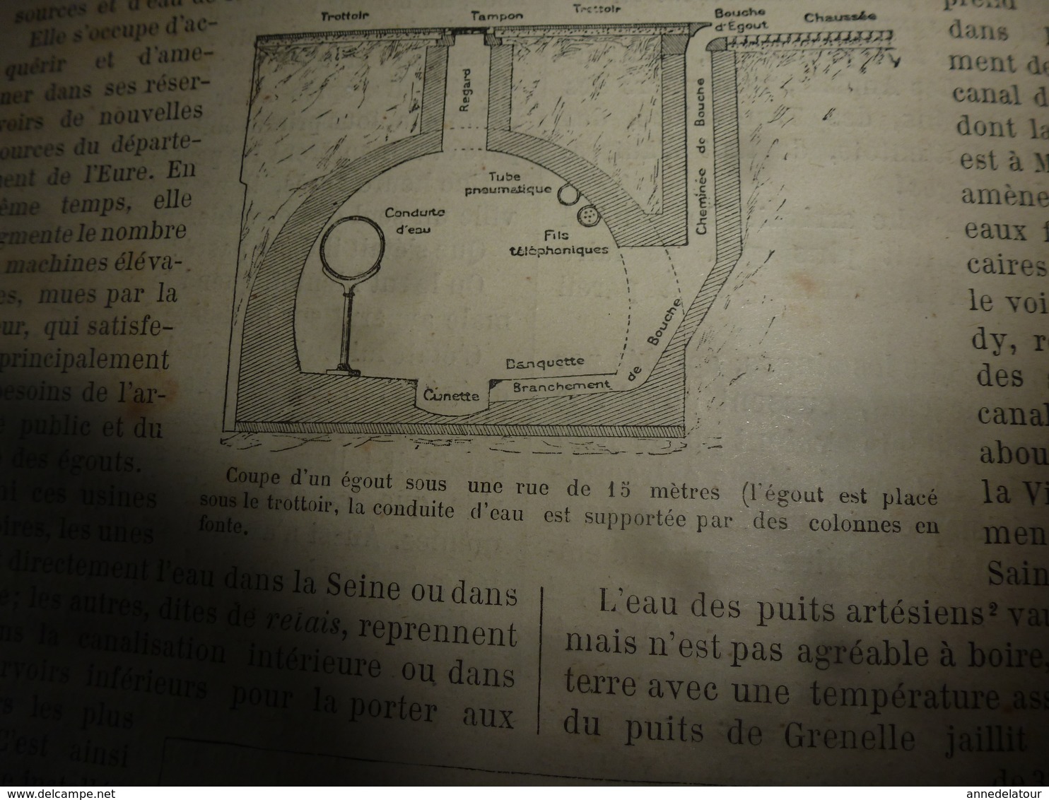 1890 Le Petit Français illustré:Buenos-Ayres;Le père Latapie à Gruchy-en-Valois;Turenne et l'enfant; L'eau à Paris;etc