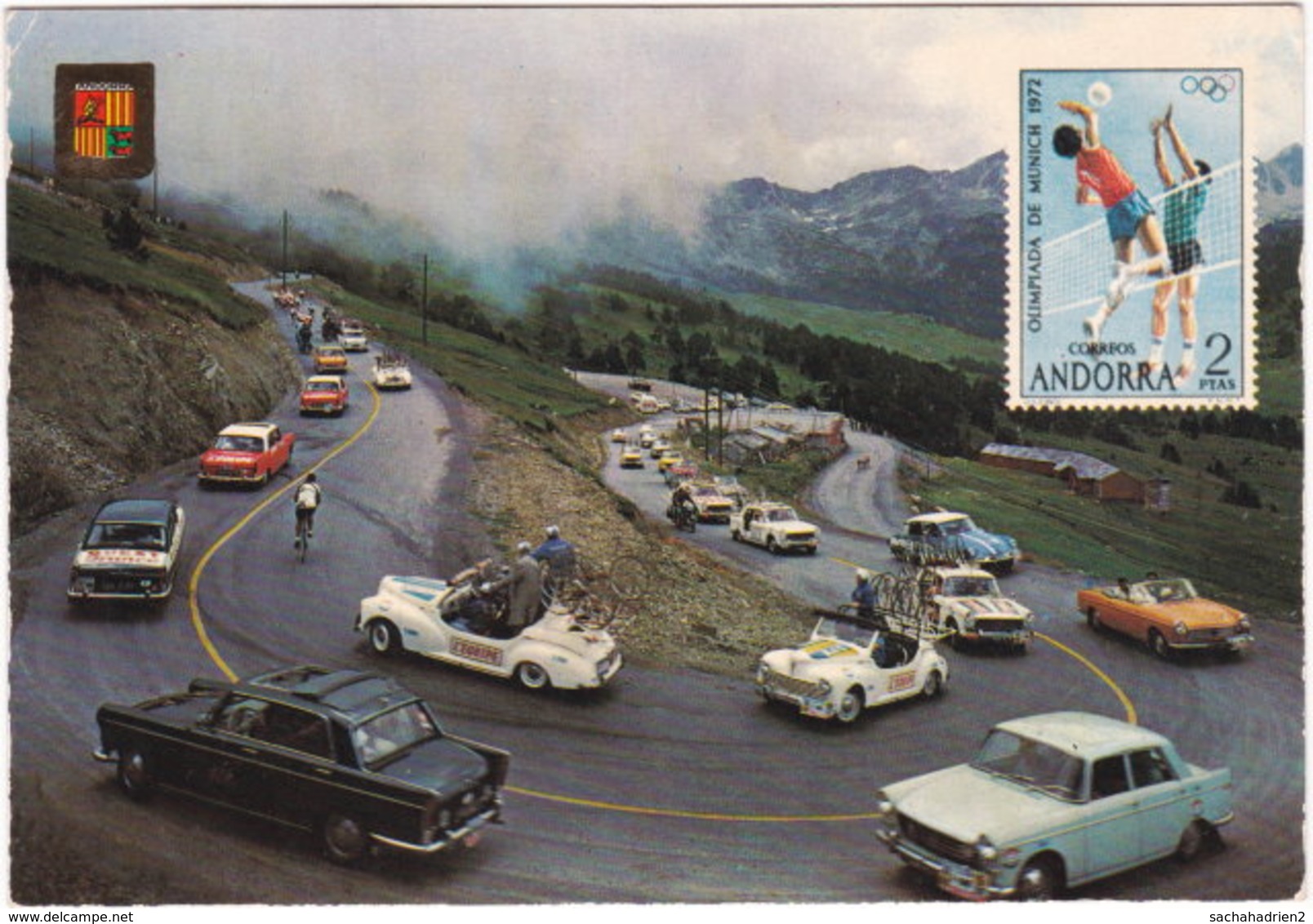 Gf. ENCAMP. Revolts Del Refugi D'Envalira. Tour De France. 44 - Andorre