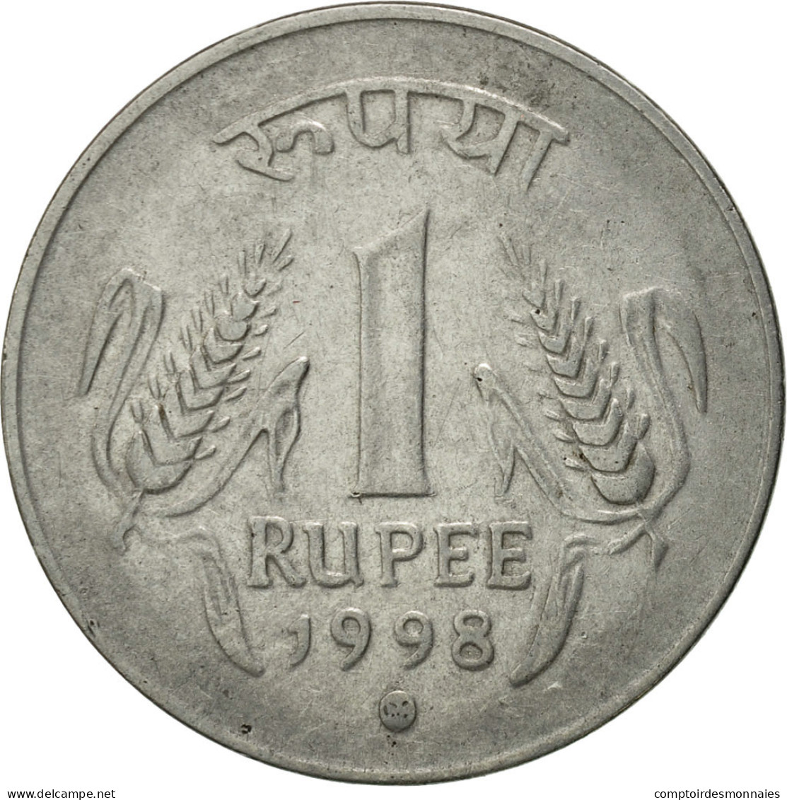 Monnaie, INDIA-REPUBLIC, Rupee, 1998, TTB, Stainless Steel, KM:92.2 - Inde