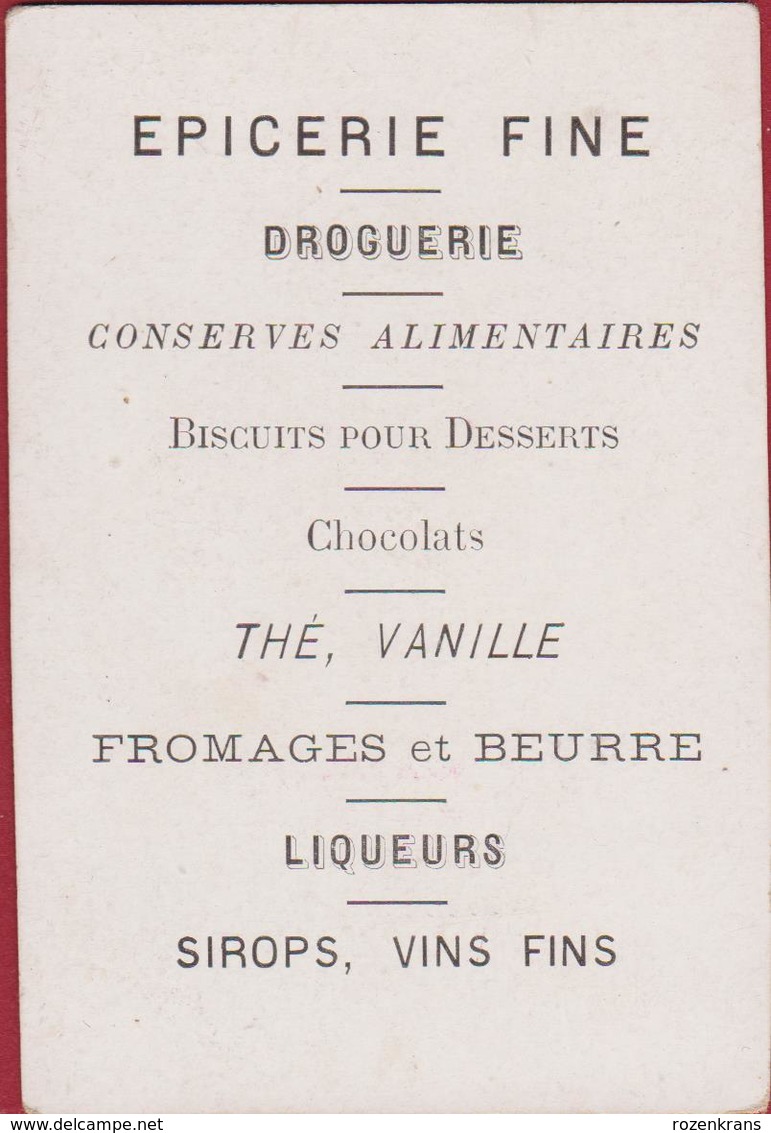 Chromo Epicerie Fine Droguerie Fromage Et Beurre Liqueur Biscuits - Other & Unclassified