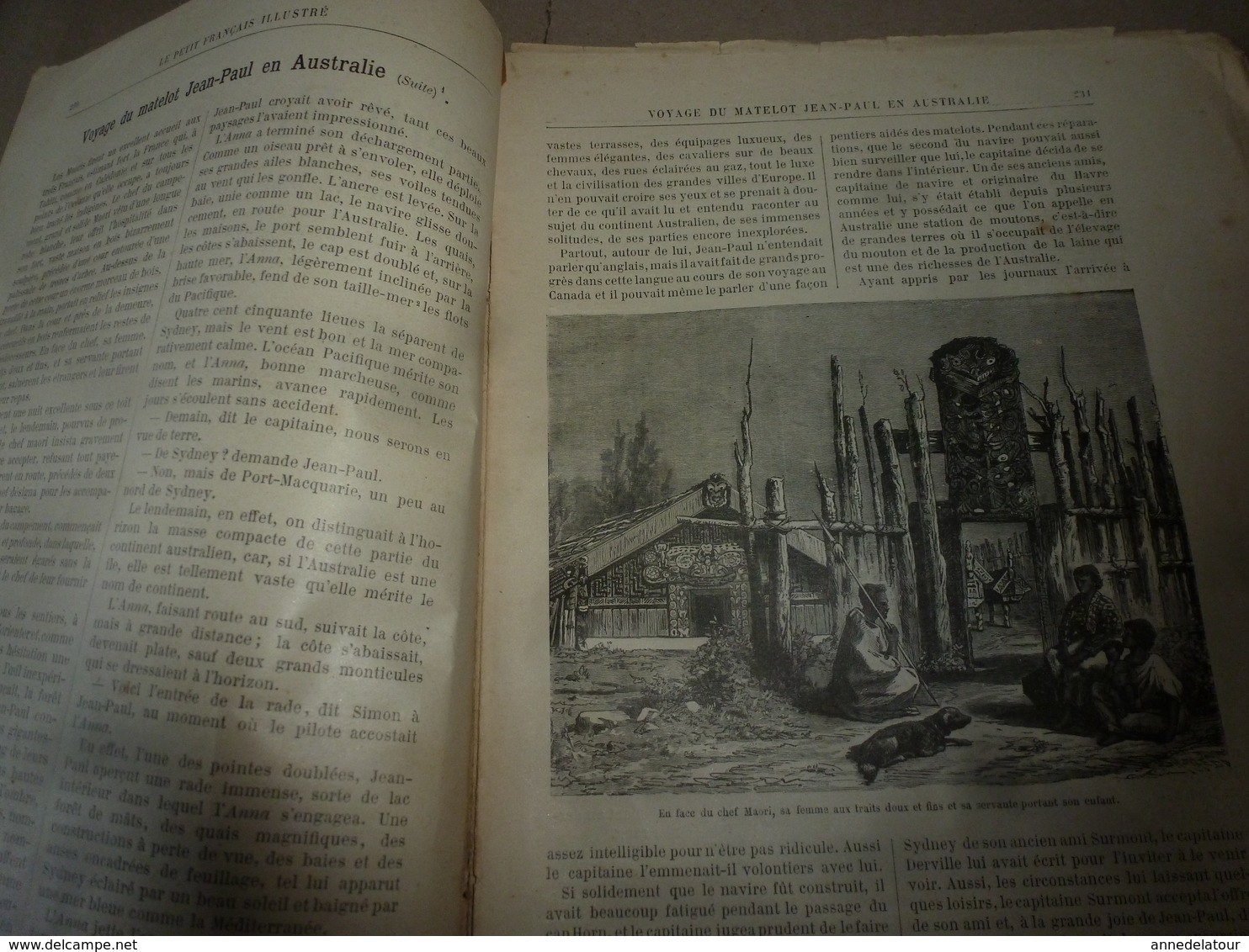 1890 Le Petit Français illustré:Sydney; Le hêtre,bois aux multiples usages ;Le café protège de certaines maladies;etc