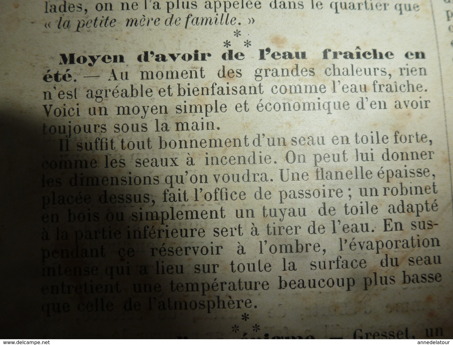 1890 Le Petit Français illustré:Au temps préhistorique;Les règles du jeu du LAWN-TENNIS et équipement; L'eau à Paris;etc