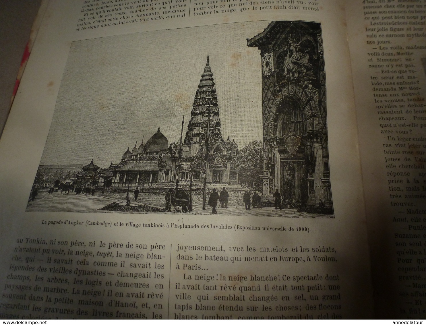 1890 Le Petit Français illustré: Paysages d'Australie et gravures; Une excursion au château de Grignan (Drôme) ; etc