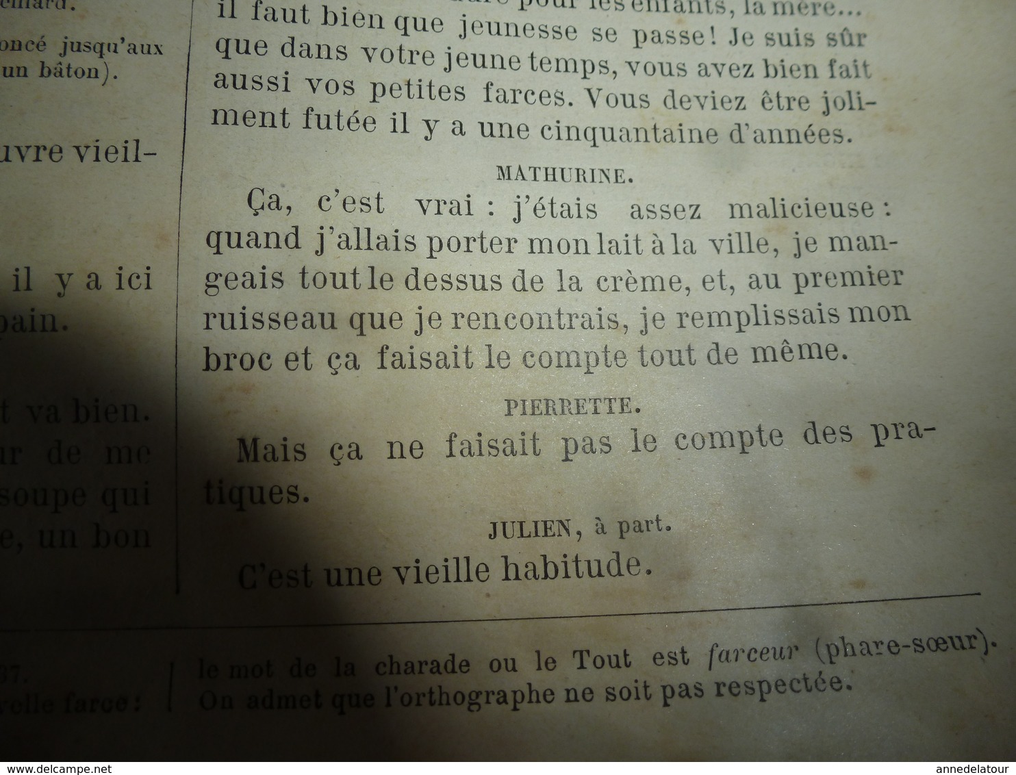 1890 Le Petit Français Illustré:  Jadis Chez Aujourd'hui; Les Pigeons Préviennent Le Temps; Etc - 1850 - 1899