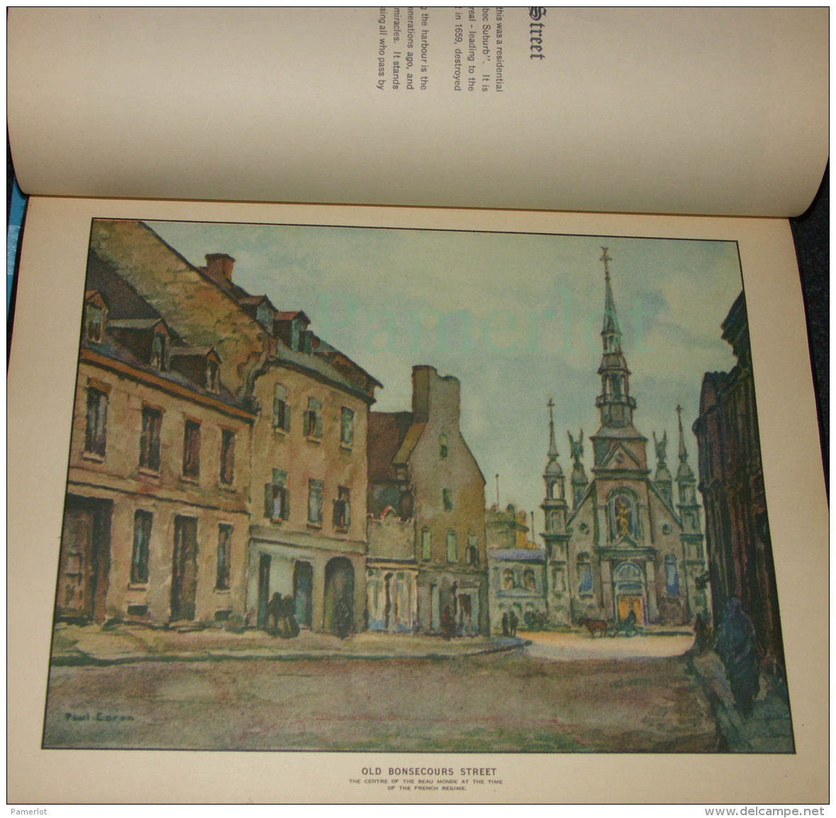 Litho - Portfolio, History of Montreal dont Mc Laren, 16 de Paul Caron, etc. 37 illustrations en tout vers 1920