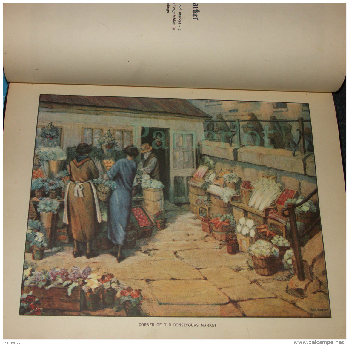 Litho - Portfolio, History of Montreal dont Mc Laren, 16 de Paul Caron, etc. 37 illustrations en tout vers 1920