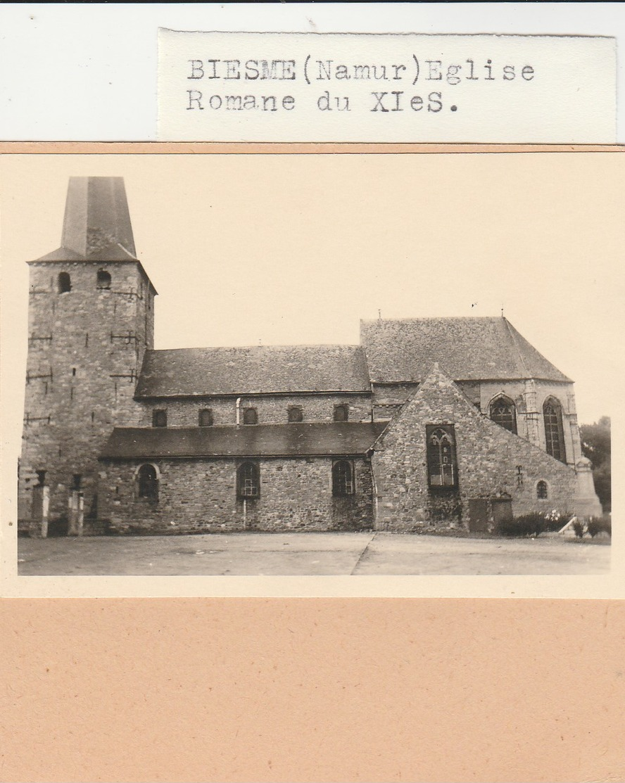 Biesme , ( Mettet ) ,  3  Photo  ;  L'église - Mettet