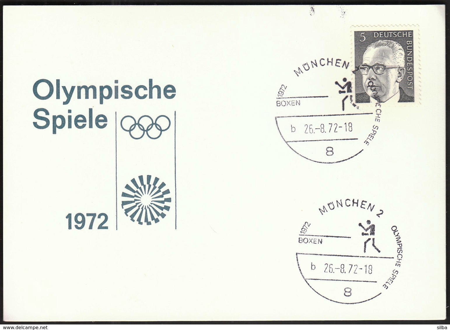 Germany Munich 1972 B / Olympic Games Munich / Boxing / Boxen - Ete 1972: Munich